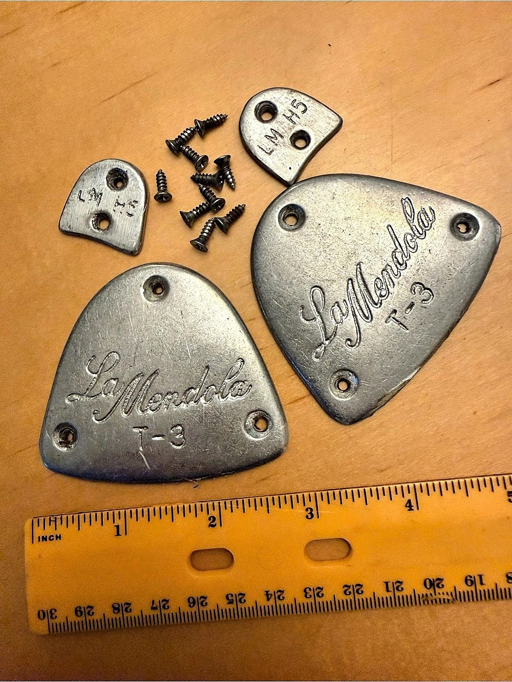 La Mendola T-3 Taps for Tap
Shoes with screws
